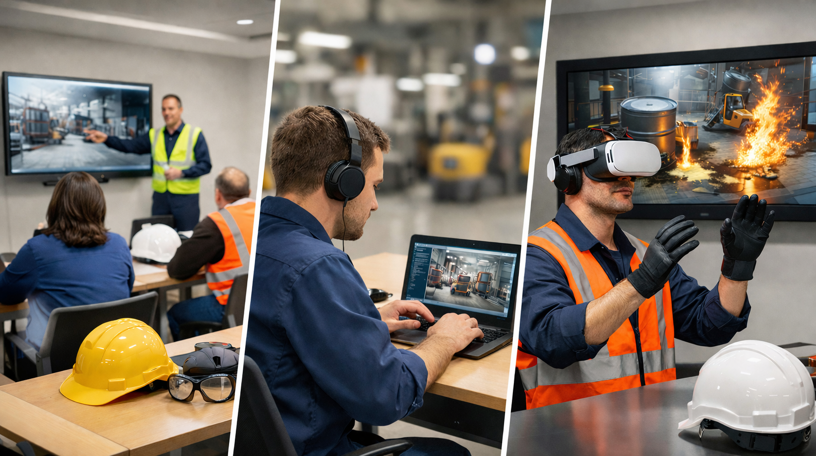 Safety-Training-Methods-Compared-Traditional-E-Learning-VR-3D-Animation